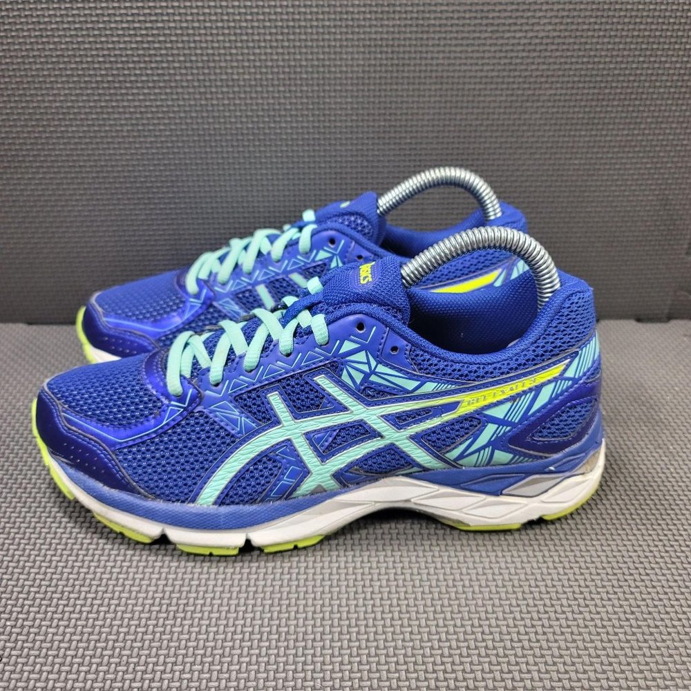 Womens Sz 7 Blue Asics Gel Exalt 3 Running Shoes - Picture 3 of 8
